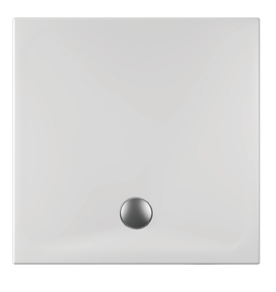 Душевой поддон 900х900 ISVEA квадратный цвет белый матовый 10DT9704A-42L