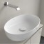 Villeroy&amp;Boch Раковина, Artis, шгв 430*430*130, отверстия для смесителя-отсутствуют, цвет снаружи/внутри-Sage Green/белый 417943BCS8