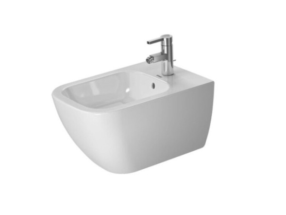 Duravit Биде, Happy D.2, подвесной, шгв 355*540*285, цвет Anthracite Matt 2258151300