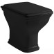 Унитаз Artceram Civitas приставной цвет черный CIV003 03 00