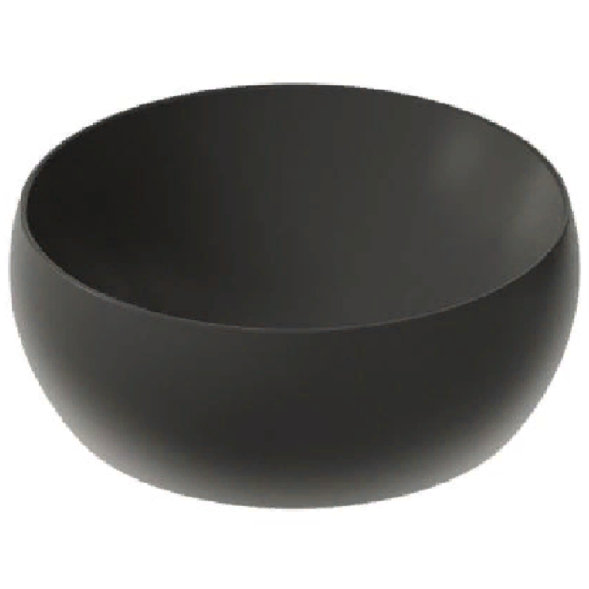 Раковина GALASSIA DREAM 7333 NEMT раковина накладная без отв.,без слив/перелив, Черный матовый