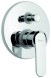 Emmevi Nefer, встраиваемый смеситель для душа с дивертером на 2 выхода, цвет хром 77019/CR