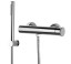 Emmevi Filobrass, однорычажный смеситель для душа, рукоятка без стержня, с набором для душа, цвет хром 85002BZI/CR