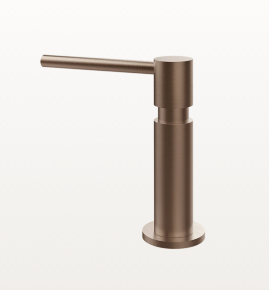 Gessi Дозатор для жидкого мыла, Kitchen, шгв 28*131*139, цвет дозатора медь брашированная
