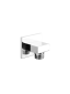 Gessi Шланговое подсоединение, Rettangolo shower, цвет черный металл  20161#706