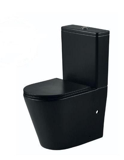 NOFER Унитаз напольный с бачком,сиденье s/close  NANTES 23024 черный