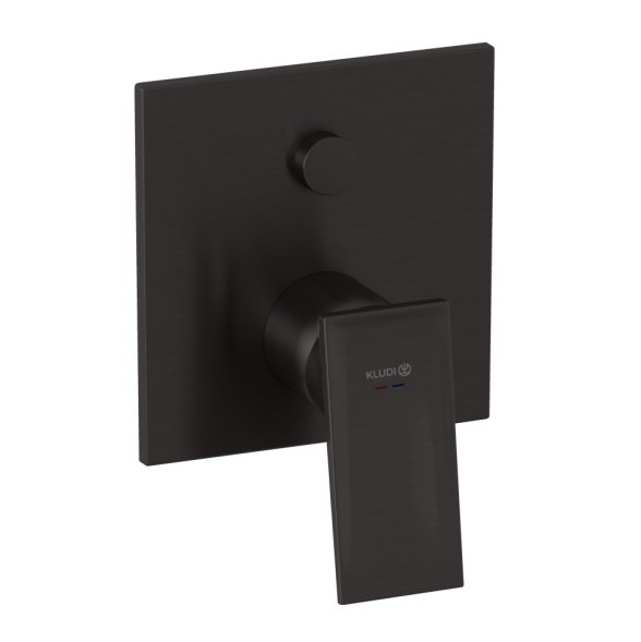 Смеситель KLUDI DECUS 54763N275 для ванны и душа встраиваемый внешняя часть с автоматическим переключателем воды PUSH&amp;SWITCH