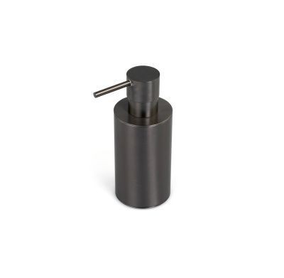 Stil Haus Hashi, настенный металлический дозатор, цвет оружейная сталь