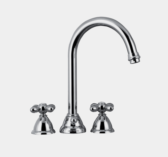 Смеситель для раковины, Fima Carlo Frattini, Olivia, цвет-бронза античная F5001BR