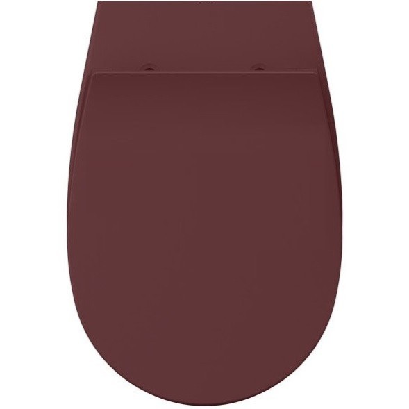 Сиденье для унитаза ISVEA Sentimenti Neo 40D10 с крышкой цвет бордовый матовый 40D10543I