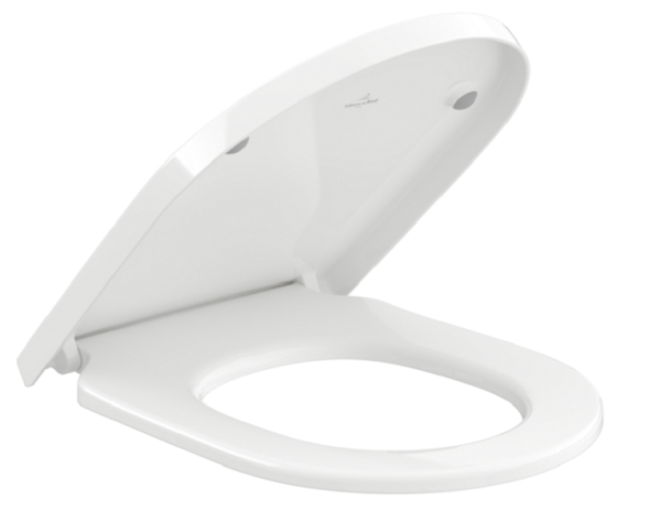 Villeroy&amp;Boch Сиденье для унитаза, Subway 3.0/Subway 2.0, шг 370*438, цвет-альпийский белый 8M42S101