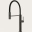 Gessi Смеситель для кухни, 316 Flessa, цвет Черный брашированный металл  60010#707