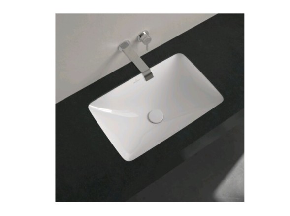 Villeroy&amp;Boch Раковина, Loop&amp;Friends, шгв 450*280*170, отверстия для смесителя-отсутствуют, CeramicPlus, цвет-альпийский белый (белый Alpin) 4A5600R1