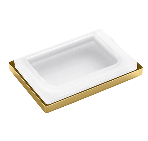 Мыльница COLOMBO DESIGN LOOK B1640.OM настольная цвет золото матовое