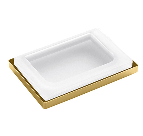 Мыльница COLOMBO DESIGN LOOK B1640.OM настольная цвет золото матовое