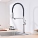 Смеситель для кухни Vincea VKF-119CH, хром