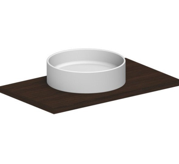 Раковина Scarabeo GEO накладная без перелива без отверстий цвет белый 8029