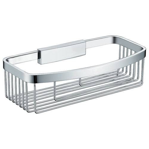 Полочка корзинка COLOMBO DESIGN ANGOLARI B9646 одинарная съемная цвет хром