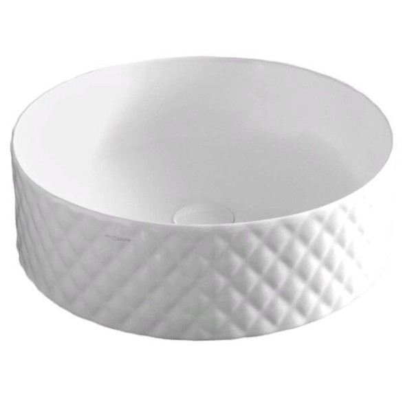 Раковина Artceram Rombo  накладная без отверстий  цвет белый OSL009 01 00