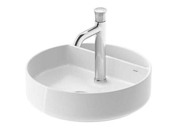 Duravit Раковина, Bento Starck Box, шгв 460*460*140, отверстия для смесителя-1, HygieneGlaze, цвет белый 2380462041