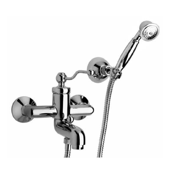 Paini 88CR105KM Смеситель для ванны Дуомо с душ. к-том, хром