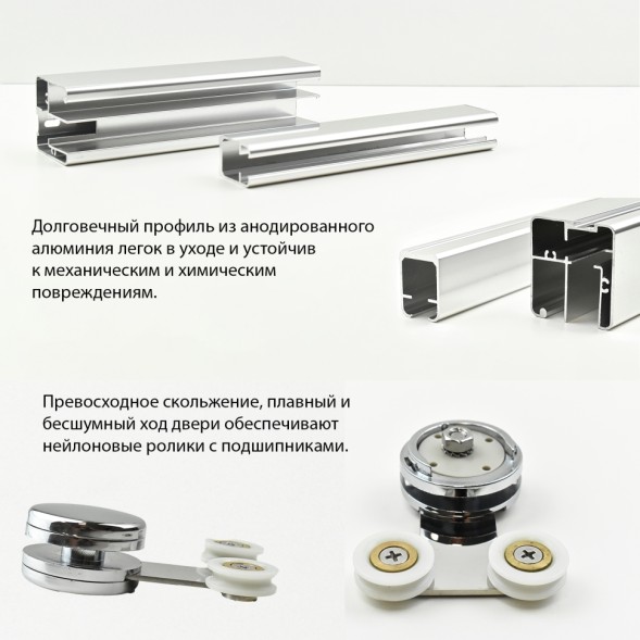 Paini Душевое ограждение 90х90 см Cox, квадратное, распашное, универсальное, хром