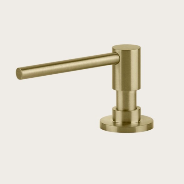 Gessi Дозатор для жидкого мыла, Kitchen, шгв 45*129*65, цвет дозатора брашированная бронза  29660#726
