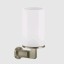 Gessi Стакан, Inciso, шгв 75*105*176, цвет белый#черный брашированный металл  58507#707