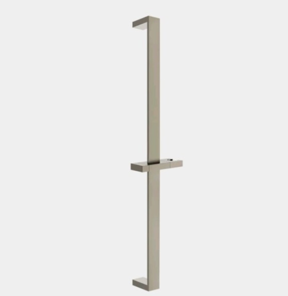 Gessi Штанга для душа, Origini, 800, цвет черный брашированный металл  66144#707