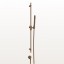 Gessi Душевой гарнитур, Anello, 23, цвет Никель PVD  63482#720