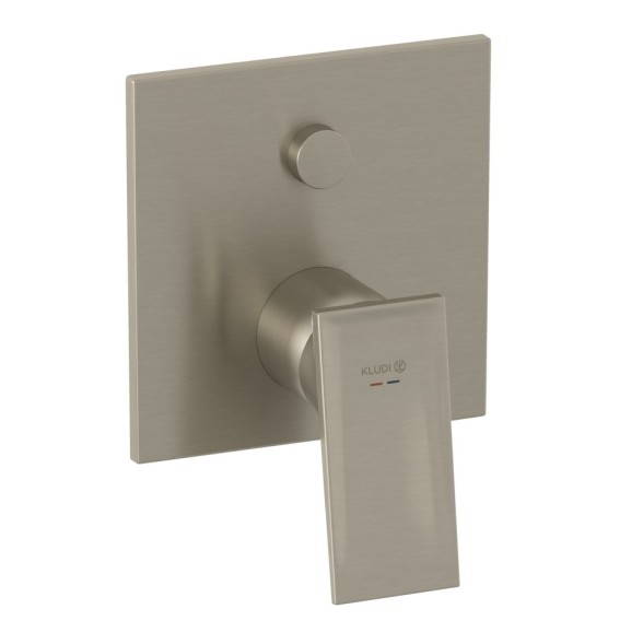 Смеситель KLUDI DECUS 54763N575 для ванны и душа встраиваемый внешняя часть с автоматическим переключателем воды PUSH&amp;SWITCH