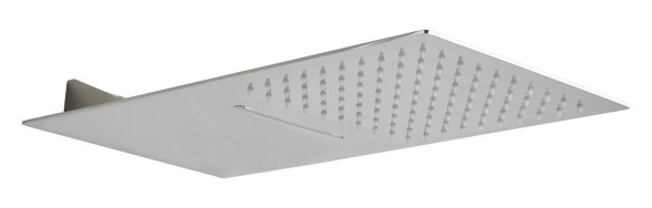 AQG, консольная душевая головка FLOWС1 50x25 см, 1 режим: дождь, цвет хром