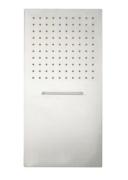 AQG, консольная душевая головка FLOWС1 50x25 см, 1 режим: дождь, цвет хром