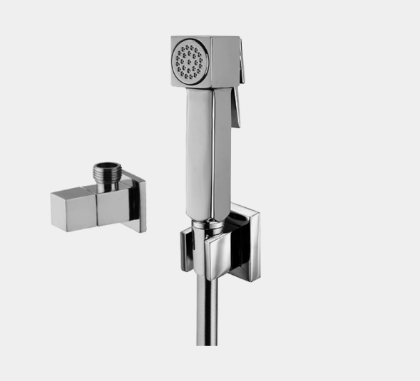 Гигиенический душ, Fima Carlo Frattini, Collettivita', цвет-брашированный никель F2455/7OTSN