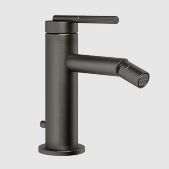 Gessi Смеситель для биде, Ingranaggio, цвет Черный брашированный металл  63507#707
