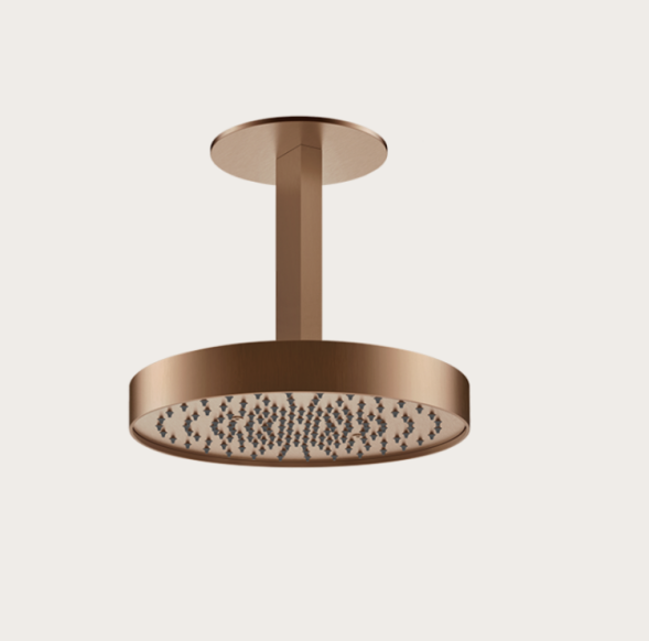 Gessi Верхний душ, Ventaglio, 300*300, цвет медь матовая