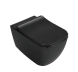 Унитаз ISVEA VEA Vortex (смыв торнадо), подвесной ШГВ 338*510*400 цвет черный матовый 10VA02003-2N