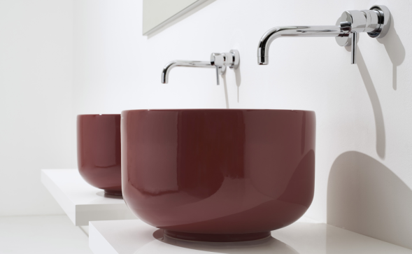 Раковина SIMAS BALLOON накладная без отверстий цвет белый BA02