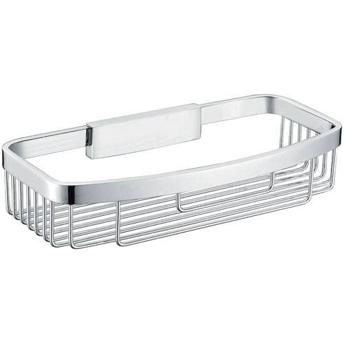 Полочка корзинка COLOMBO DESIGN ANGOLARI B9647 одинарная съемная цвет хром