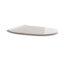Сиденье с крышкой Scarabeo MOON/GLAM с микролифтом цвет белый 5530/B