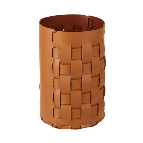 Корзина для мусора COLOMBO DESIGN ADJ 2035.09/30 напольная цвет коньяк/бордо