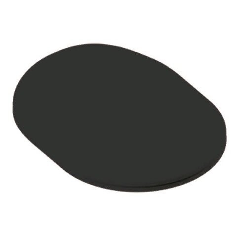 Сиденье с крышкой Artceram CHIC с микролифтом цвет черный матовый CHA001 17 71