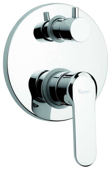 Emmevi Nefer, встраиваемый смеситель для душа с дивертером на 3 выхода, цвет хром 77029/CR