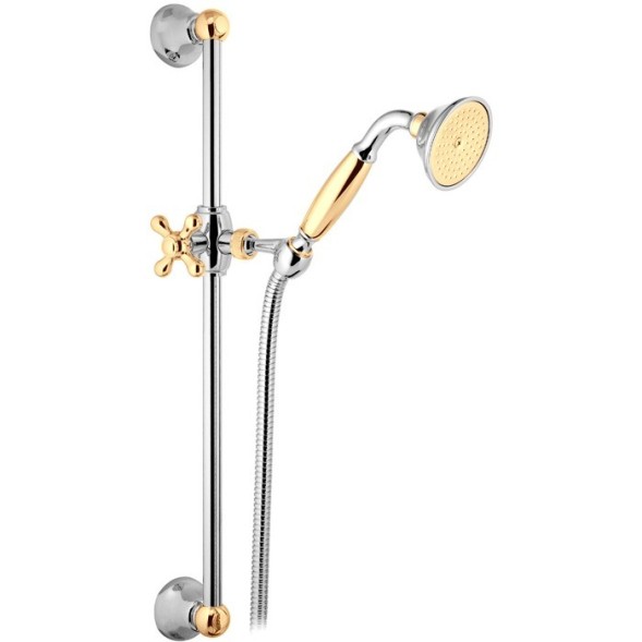 Душевой гарнитур Webert Shower Set AC0384017, хром/золото