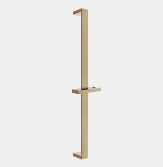 Gessi Штанга для душа, Rettangolo shower, 615, цвет брашированная бронза PVD  20144#726