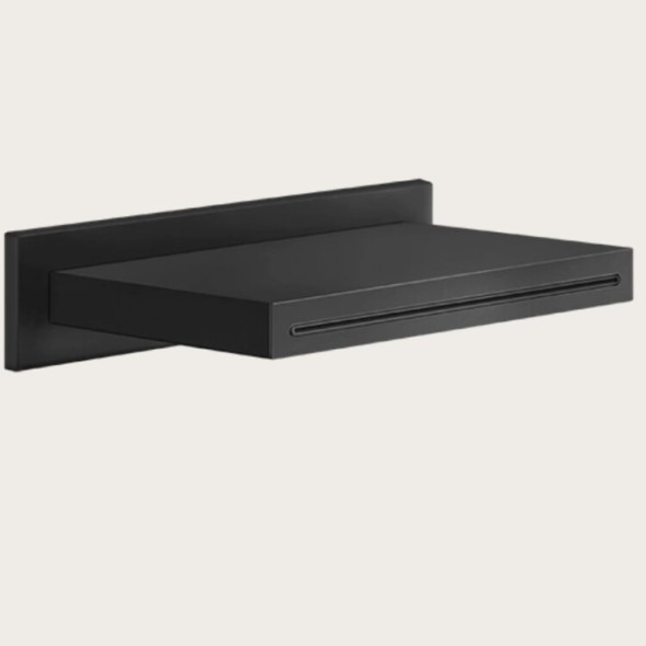 Gessi Излив, Cascata, цвет черный матовый 20293#299