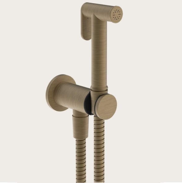 Gessi Гигиенический душ, цвет латунь состаренная 14331#713