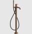 Gessi Смеситель для ванны и душа, 316 Bath Shower, напольный, цвет медь матовая  54028#708