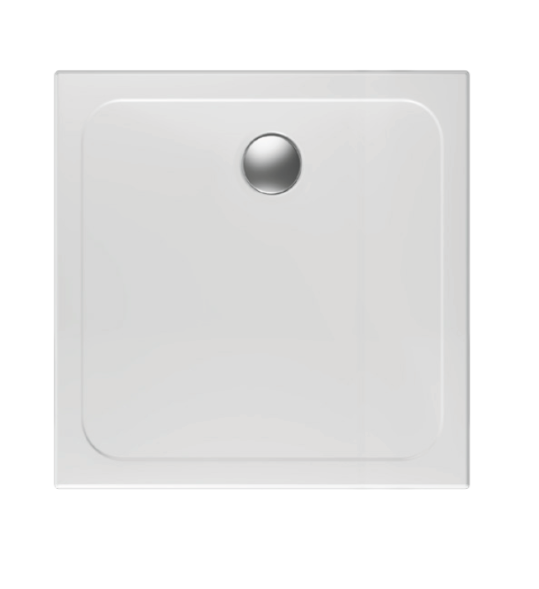 Душевой поддон 900х900 ISVEA квадратный цвет коричневый матовый 10DT97226-42H