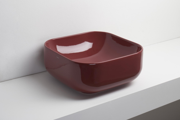 Раковина SIMAS BALLOON накладная без отверстий цвет белый BA03